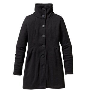 Patagonia Women’s Better Sweater Coat Medium Black Fleece EUC